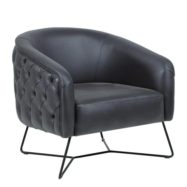 Nautro Πολυθρόνα Moon Τεχνόδερμα (75x75x80)cm