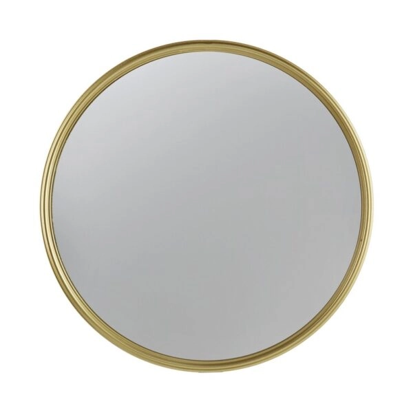 Convex Καθρέπτης/Κάτοπτρο Μέταλλο Χρυσό (26.5x3x26.5)cm