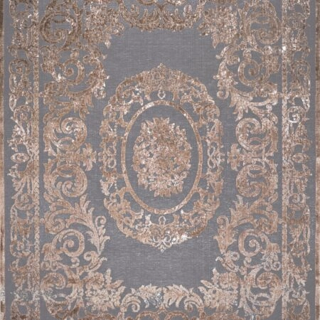 ΧΑΛΙ ZIRA 9104 GREY CREAM - 200cm x 250cm
