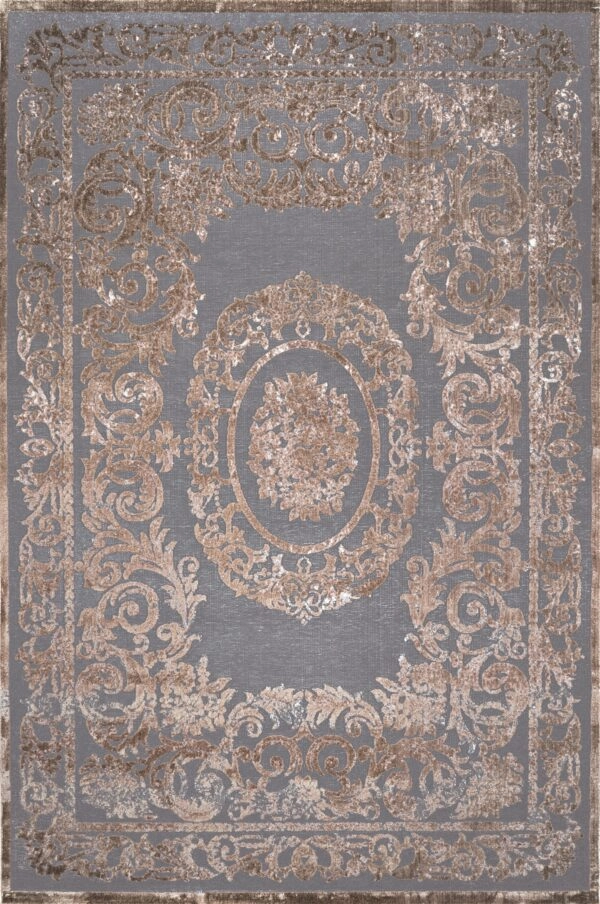 ΧΑΛΙ ZIRA 9104 GREY CREAM - 200cm x 250cm