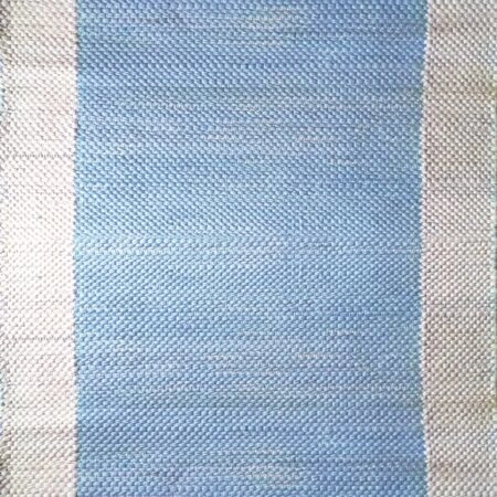 ΧΑΛΙ ΒΑΜΒΑΚΕΡΟ PINEROLO WHITE/LIGHT BLUE - 070cm x 140cm
