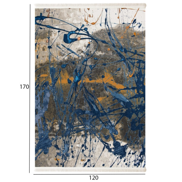 ΧΑΛΙ ΣΑΛΟΝΙΟΥ ΜΕ ΚΡΟΣΙΑ JOSIANE HM7677.13 ΠΟΛΥΧΡΩΜΟ 120X170 εκ.