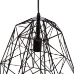 ΦΩΤΙΣΤΙΚΟ ΟΡΟΦΗΣ ΚΡΕΜΑΣΤΟ HM4066 ΜΑΥΡΟ ΜΕΤΑΛΛΙΚΟ ΚΑΠΕΛΟ 39x34x130Υεκ.