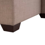 ΚΑΝΑΠΕΣ ΚΡΕΒΑΤΙ GHUFRAN ΓΩΝΙΑ ΑΝΑΣΤΡΕΨΙΜΗ ΜΠΕΖ HM3244.04 ΜΕ ΑΠΟΘΗΚΕΤΙΚΟ ΧΩΡΟ 200x133x77Yεκ.