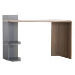 ΓΡΑΦΕΙΟ ΜΕΛΑΜΙΝΗΣ HM8994.01 ΚΑΡΥΔΙ ΓΚΡΙ 112x55x85Y εκ.