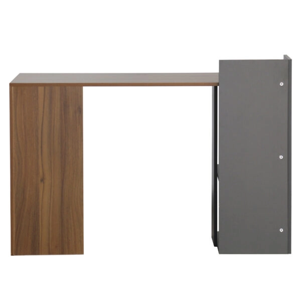 ΓΡΑΦΕΙΟ ΜΕΛΑΜΙΝΗΣ HM8994.01 ΚΑΡΥΔΙ ΓΚΡΙ 112x55x85Y εκ.