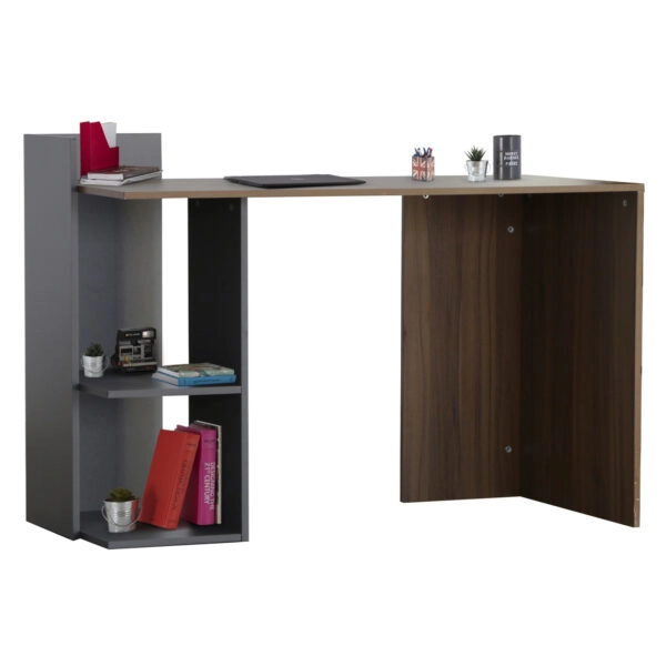 ΓΡΑΦΕΙΟ ΜΕΛΑΜΙΝΗΣ HM8994.01 ΚΑΡΥΔΙ ΓΚΡΙ 112x55x85Y εκ.