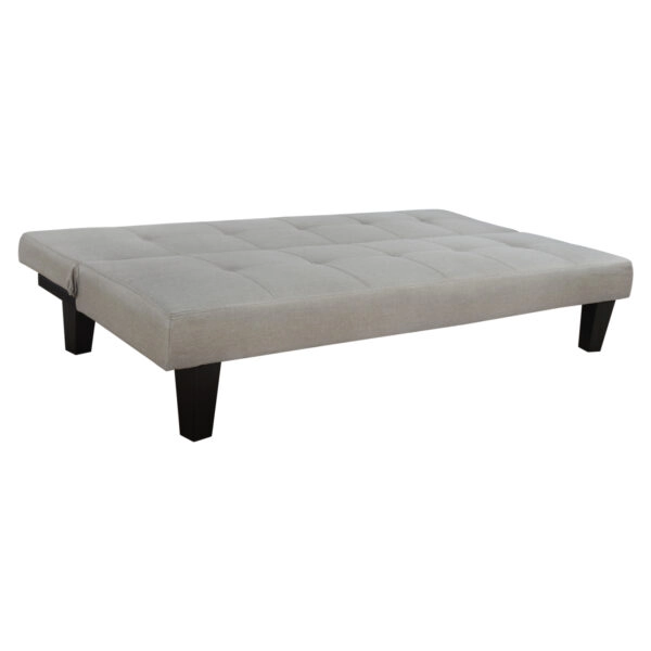 ΚΑΝΑΠΕΣ ΚΡΕΒΑΤΙ ODESSA HM3000.01 ΥΦΑΣΜΑ ΜΠΕΖ 179x80x79 εκ.