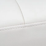 ΚΑΝΑΠΕΣ ΚΡΕΒΑΤΙ HM3001.01 THOM ΜΕ ΑΝΑΔΙΠΛΟΥΜΕΝΑ ΜΠΡΑΤΣΑ ΛΕΥΚΟ PU 189x93x82Υεκ.