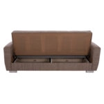 ΚΑΝΑΠΕΣ ΚΡΕΒΑΤΙ POLYA ΤΡΙΘΕΣΙΟΣ ΚΑΦΕ HM3240.02 215x80x77 εκ.