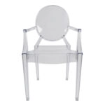 ΠΟΛΥΘΡΟΝΑ ΑΚΡΥΛΙΚΗ ΔΙΑΦΑΝΗ ΜΕ ΜΠΡΑΤΣΑ ARAMIS HM0169 52,2x56,5x92 εκ.