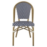 ΚΑΡΕΚΛΑ BAMBOO LOOK ΜΠΛΕ-ΛΕΥΚΟ HM5860.02 46x56x88Y εκ.
