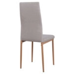 ΚΑΡΕΚΛΑ ΜΕΤΑΛΛΙΚΗ LADY HM0037.14 ΜΠΕΖ ΥΦΑΣΜΑ ΜΕΤΑΛΛΙΚΟ ΣΚΕΛΕΤΟ K/D 40x48x95 εκ.