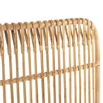 ΚΕΦΑΛΑΡΙ ΚΡΕΒΑΤΙΟΥ MERMA HM9549 ΣΕ ΦΥΣΙΚΟ ΧΡΩΜΑ RATTAN 165x5x121Yεκ.