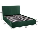 ΚΡΕΒΑΤΙ ALLIE HM584.13 160Χ200 ΜΕ ΑΠΟΘΗΚΕΥΤΙΚΟ ΧΩΡΟ ΚΥΠΑΡΙΣΣΙ