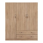 ΝΤΟΥΛΑΠΑ 3ΦΥΛΛΗ CARLY HM384.02 ΜΕ ΔΥΟ ΣΥΡΤΑΡΙΑ SONAMA 150X55Χ180Υεκ.