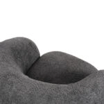 ΠΟΛΥΘΡΟΝΑ KARPEN HM9600.01 ΓΚΡΙ ΜΠΟΥΚΛΕ ΥΦΑΣΜΑ 93x87x78Υ εκ.