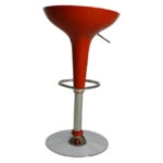 ΣΚΑΜΠΩ ΜΠΑΡ DAISY HM200.04 ΜΕ ΑΜΟΡΤΙΣΕΡ ΣΕ ΚΟΚΚΙΝΟ ΧΡΩΜΑ 44x38x78εκ
