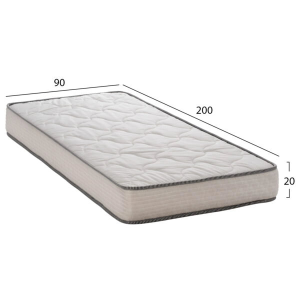 ΣΤΡΩΜΑ DREAMTOPIA ΣΕΙΡΑ RELIEF HM653.90-200 BONNELL SPRING 90x200 εκ.