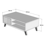 ΣΥΝΘΕΣΗ ΣΑΛΟΝΙΟΥ ΜΕΛΑΜΙΝΗΣ 2ΤΜΧ ΚΑΡΥΔΙ-ΜΠΛΕ HM11853.02