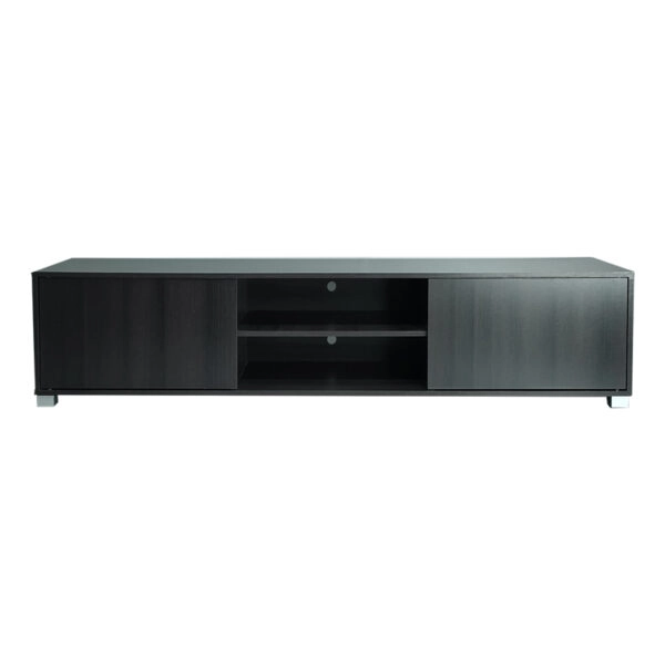 Έπιπλο τηλεόρασης Darion  μελαμίνης zebrano 180x40x41εκ.