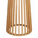 Τραπέζι μπαρ Domonic  mdf φυσικό Φ60x105εκ