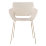 SEDIA ΠΟΛΥΘΡΟΝΑ CREAM 58x52xH79,5cm