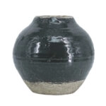 Artekko Antique Πράσινο Βάζο από Τερακότα (25x25x24)cm