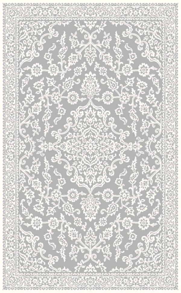 ΧΑΛΙ MUSE 522/W SILVER CREAM - 067cm x 210cm