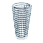 Artekko Glassy Γυάλινο Διάφανο Βάζο (12.5x12.5x22.5)cm