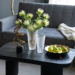 Artekko Glassy Γυάλινο Διάφανο Βάζο (12.5x12.5x22.5)cm