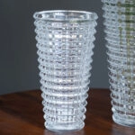 Artekko Glassy Γυάλινο Διάφανο Βάζο (12.5x12.5x22.5)cm