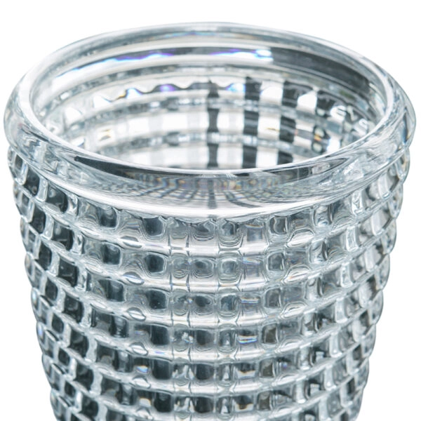 Artekko Glassy Γυάλινο Διάφανο Βάζο (15x15x27.5)cm