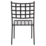 ΜΕΤΑΛΛΙΚΗ ΚΑΡΕΚΛΑ EMERY HM5509 ΣΕ ΜΑΥΡΗ ΑΠΟΧΡΩΣΗ 46x58x88  cm