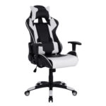 ΠΟΛΥΘΡΟΝΑ GAMING DARIUS HM1072.04 ΜΑΥΡΗ-ΛΕΥΚΗ 66,5x70x(122-129) cm