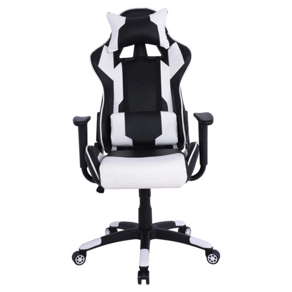 ΠΟΛΥΘΡΟΝΑ GAMING DARIUS HM1072.04 ΜΑΥΡΗ-ΛΕΥΚΗ 66,5x70x(122-129) cm