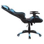 ΠΟΛΥΘΡΟΝΑ GAMING DARIUS HM1072.08 ΜΑΥΡΗ-ΣΙΕΛ 66,5x70x(122-129) cm