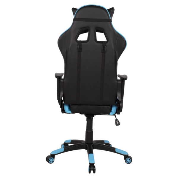 ΠΟΛΥΘΡΟΝΑ GAMING DARIUS HM1072.08 ΜΑΥΡΗ-ΣΙΕΛ 66,5x70x(122-129) cm