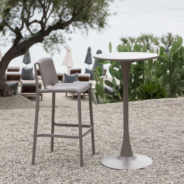 POLLY ΣΚΑΜΠΩ BAR CAPPUCCINO 41x47xH100,5cm