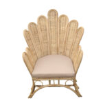 Ðïëõèñüíá Fragia Inart ìå ìðåæ ìáîéëÜñé-öõóéêü rattan 103x90x120åê