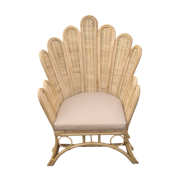 Ðïëõèñüíá Fragia Inart ìå ìðåæ ìáîéëÜñé-öõóéêü rattan 103x90x120åê