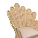 Ðïëõèñüíá Fragia Inart ìå ìðåæ ìáîéëÜñé-öõóéêü rattan 103x90x120åê