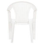 ΠΟΛΥΘΡΟΝΑ ΠΟΛΥΠΡΟΠΥΛΕΝΙΟΥ TUVANA HM6145.13 ΛΕΥΚΗ 57x59,5x77Υ εκ.