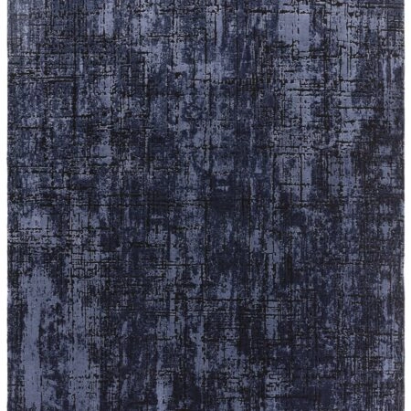 ΧΑΛΙ ASIATIC LONDON KUZA ABSTRACT NAVY - 200cm x 290cm