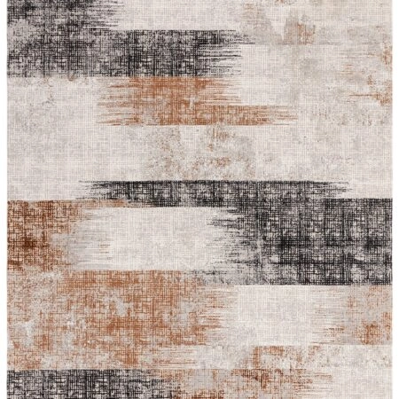 ΧΑΛΙ ASIATIC LONDON KUZA LINES TERRACOTTA - 200cm x 290cm