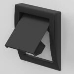 Κομότα Δίφυλλη Marocco Λευκό 99x37x130.5cm