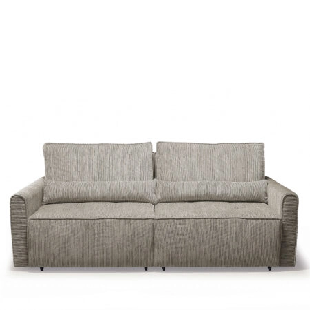 Καναπές Κρεβάτι Τριθέσιος SHELBY Μπεζ 215x110x90cm