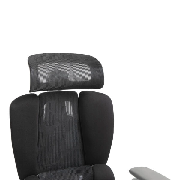 Καρέκλα γραφείου διευθυντή Chocky μαύρο mesh 68x69x120εκ