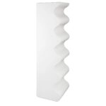 Βάζο  Λευκό Κεραμικό 10x8.5x41cm