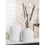 Βάζο Λευκό Κεραμικό Φ16x18cm